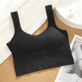 Breathable Sports Bra Anti Sweat Fitness Top Women Seamless Yoga Bra Shockproof Crop Top Push Up Sport Bra Gym Workout Top