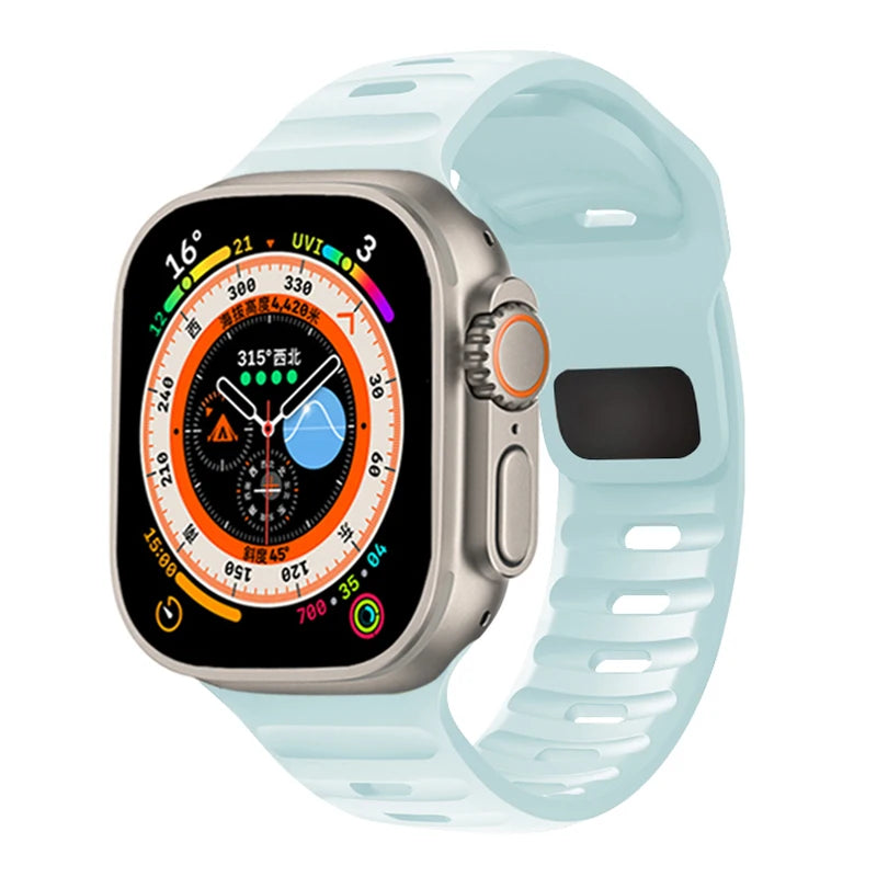 Pulseira Esportiva de Silicone para Apple Watch