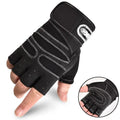 Gym Gloves for Men Women Fitness Weight Lifting Wristband Gloves Body Building Training Sports Exercise Cycling Glove Shockproo