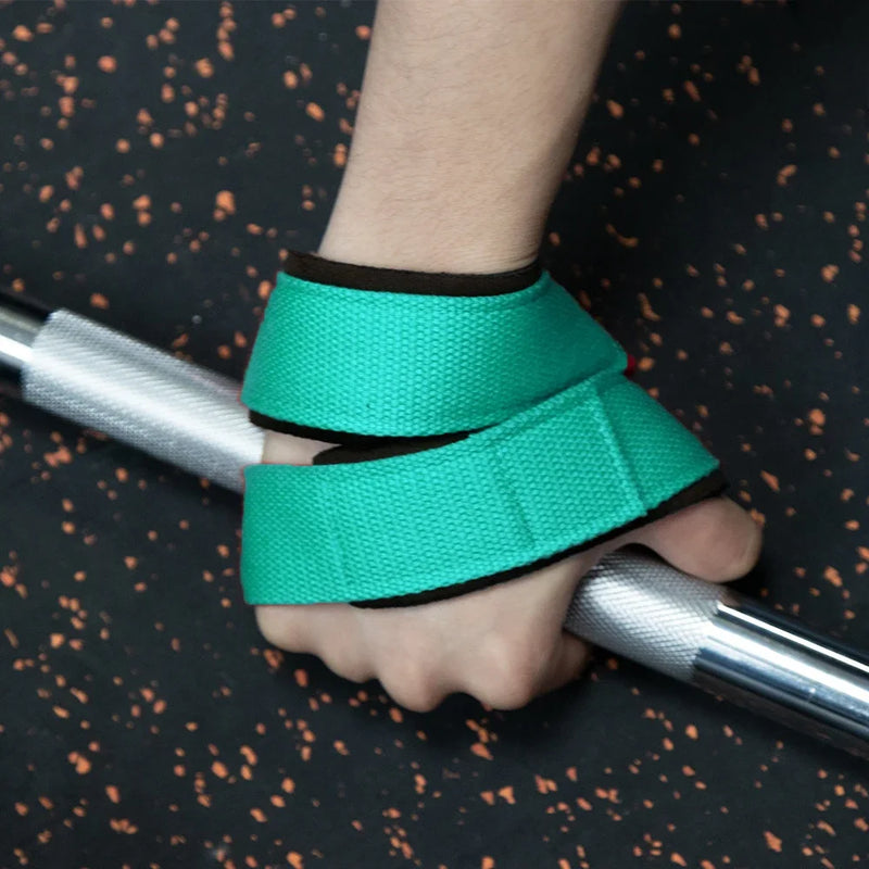 Kit 2 Peças Straps Almofadados Levantamento de Peso, Crossfit e Musculação