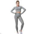 Conjunto Feminino Vital Seamless – Legging e Top Cropped para Yoga e Academia