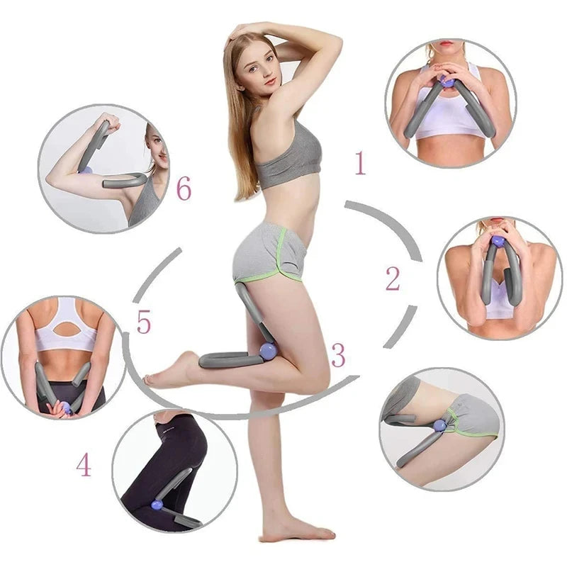 1Pcs Fitness Leg Clamp Inner Equipment Stovepipe Artifact Trainer Accessories Yoga Women'S Home Slim Thighs God Tool Training