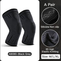 1 Pcs Compression Knee Support Sleeve Elastic Breathable Knee Pads Brace Springs Gym Sports Protector Basketball Volleyball Run