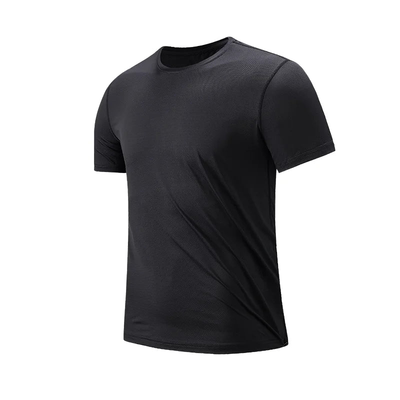 Camiseta Esportiva Masculina Ice Silk Quick Dry